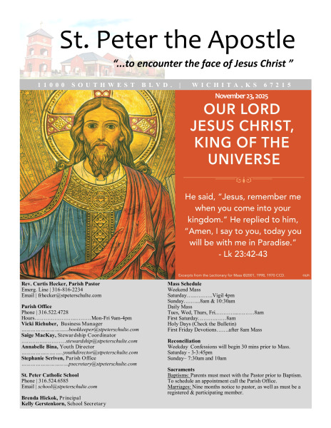 November 23, 2025 Bulletin
