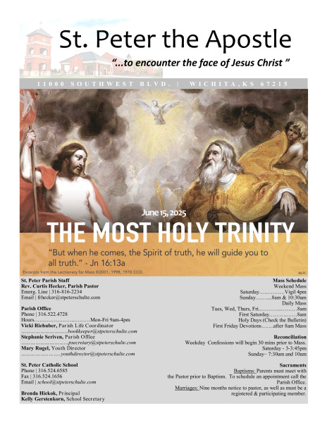 June 15, 2025 Bulletin