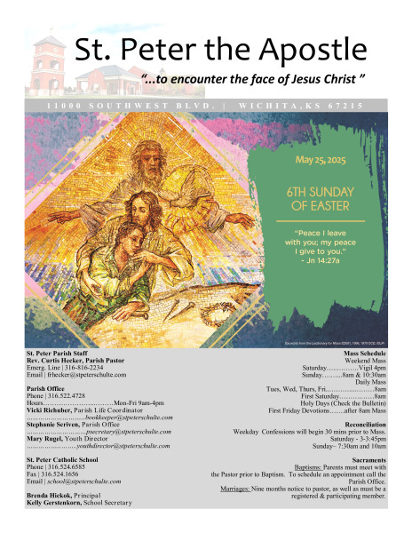 May 25, 2025 Bulletin