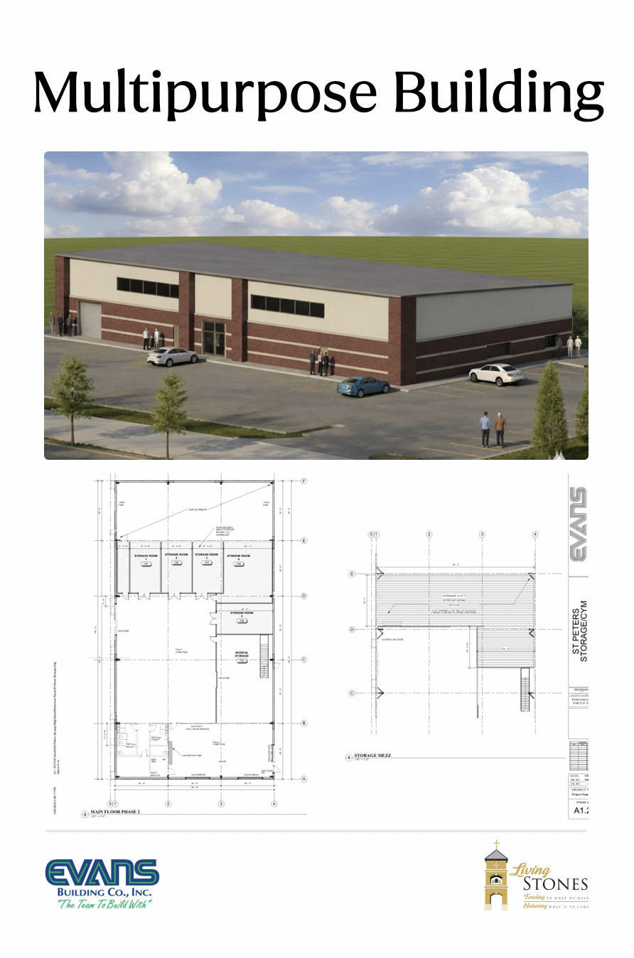 Small Multi Building Application Multipurpose Building Renderings and Survey